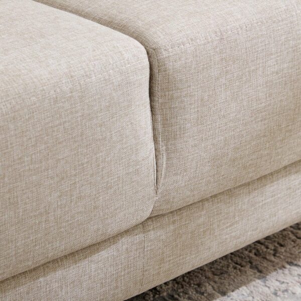 Berry Fabric Two Seater Sofa - Image 6